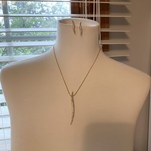 Swarovski Crystal Necklace & Earring Set